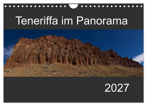 Teneriffa im Panorama (Wandkalender 2027 DIN A4 quer), CALVENDO Monatskalender