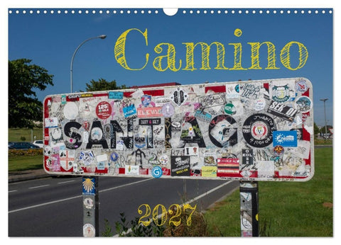 Camino 2027 (Wandkalender 2027 DIN A3 quer), CALVENDO Monatskalender