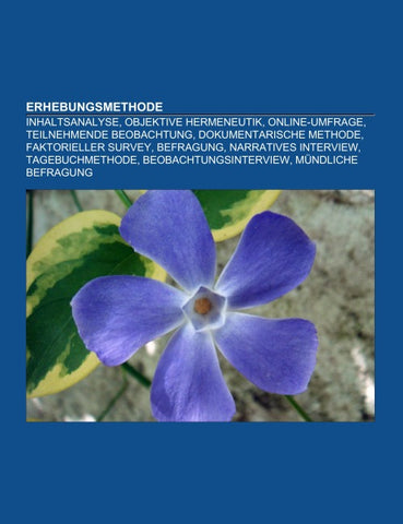 Erhebungsmethode