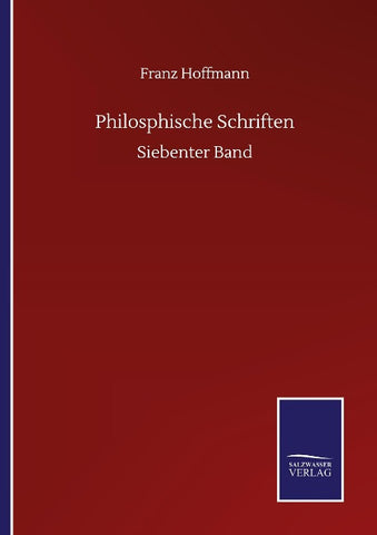 Philosphische Schriften