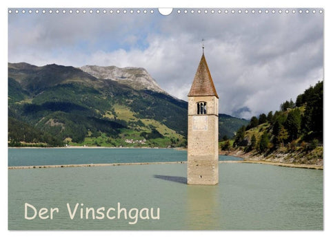Der Vinschgau (Wandkalender 2027 DIN A3 quer), CALVENDO Monatskalender