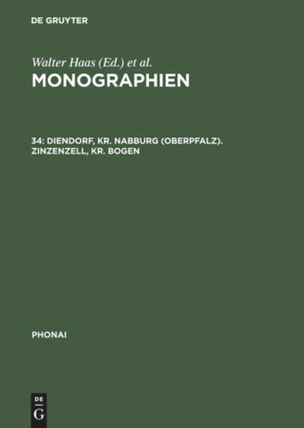 Diendorf, Kr. Nabburg (Oberpfalz). Zinzenzell, Kr. Bogen