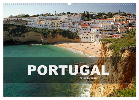 Portugal (Wandkalender 2027 DIN A2 quer), CALVENDO Monatskalender