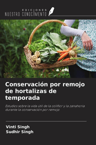 Conservación por remojo de hortalizas de temporada