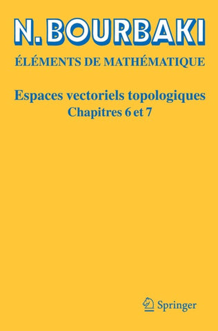 Espaces Vectoriels Topologiques