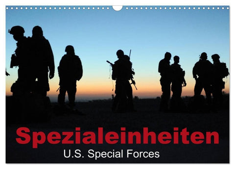 Spezialeinheiten • U.S. Special Forces (Wandkalender 2027 DIN A3 quer), CALVENDO Monatskalender