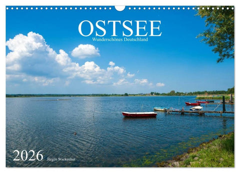 OSTSEE Wunderschönes Deutschland (Wandkalender 2026 DIN A3 quer), CALVENDO Monatskalender