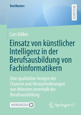 Einsatz von künstlicher Intelligenz in der Berufsausbildung von Fachinformatikern
