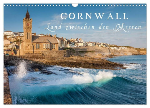 Cornwall - Land zwischen den Meeren (Wandkalender 2027 DIN A3 quer), CALVENDO Monatskalender