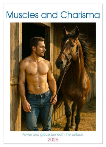 Muscles and Charisma (Wall Calendar 2026 DIN A3 portrait), CALVENDO 12 Month Wall Calendar