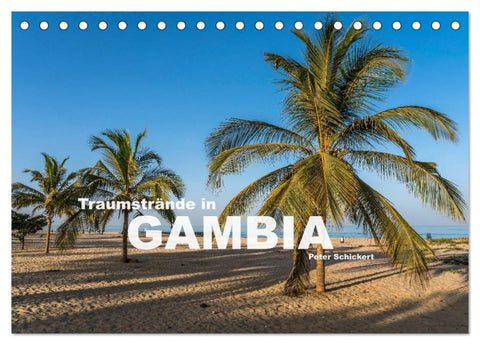 Traumstrände in Gambia (Tischkalender 2027 DIN A5 quer), CALVENDO Monatskalender