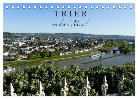 TRIER an der Mosel (Tischkalender 2026 DIN A5 quer), CALVENDO Monatskalender