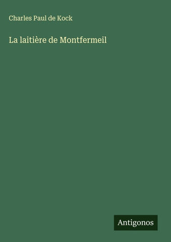 La laitière de Montfermeil
