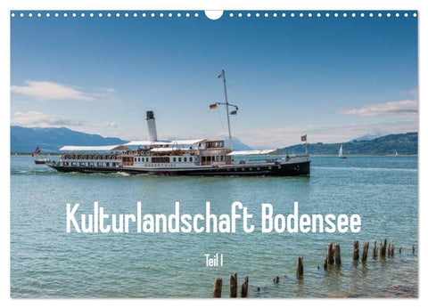 Kulturlandschaft Bodensee - Teil I (Wandkalender 2027 DIN A3 quer), CALVENDO Monatskalender