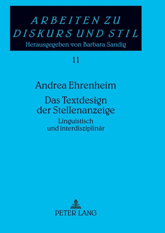 Das Textdesign der Stellenanzeige