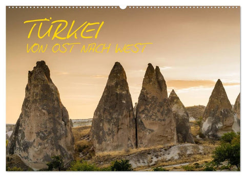 Türkei - von Ost nach West (Wandkalender 2026 DIN A2 quer), CALVENDO Monatskalender