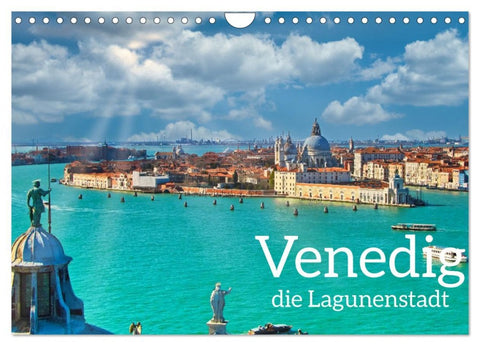 Venedig - Die Lagunenstadt (Wandkalender 2026 DIN A4 quer), CALVENDO Monatskalender