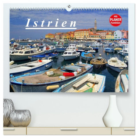 Istrien (hochwertiger Premium Wandkalender 2026 DIN A2 quer), Kunstdruck in Hochglanz