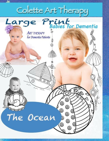 The Ocean. Art Therapy for Dementia Patients