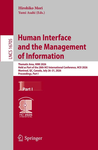Human Interface and the Management of Information