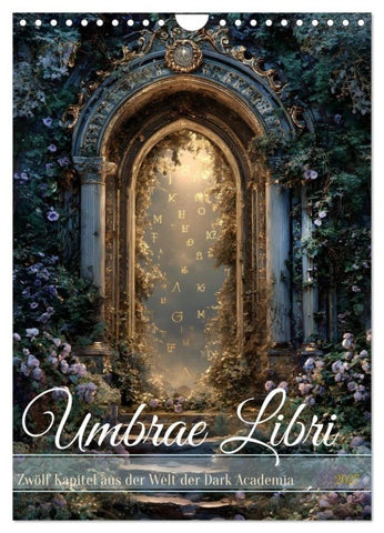 Umbrae Libri (Wandkalender 2027 DIN A4 hoch), CALVENDO Monatskalender