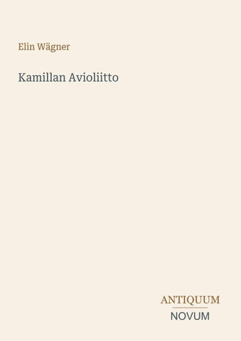 Kamillan Avioliitto