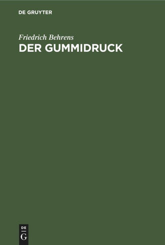 Der Gummidruck