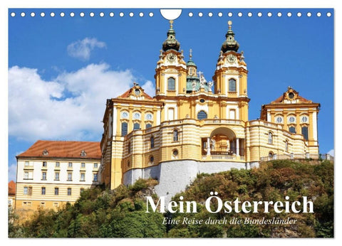 Mein Österreich. Eine Reise durch die Bundesländer (Wandkalender 2027 DIN A4 quer), CALVENDO Monatskalender