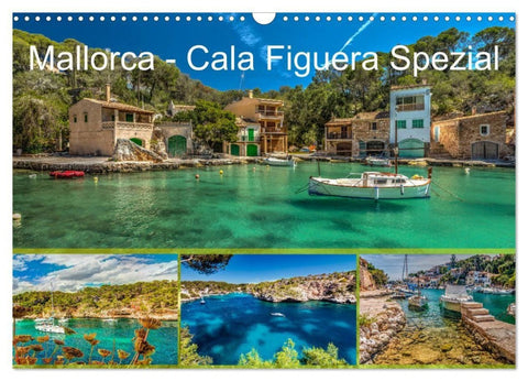 Mallorca - Cala Figuera Spezial (Wandkalender 2027 DIN A3 quer), CALVENDO Monatskalender