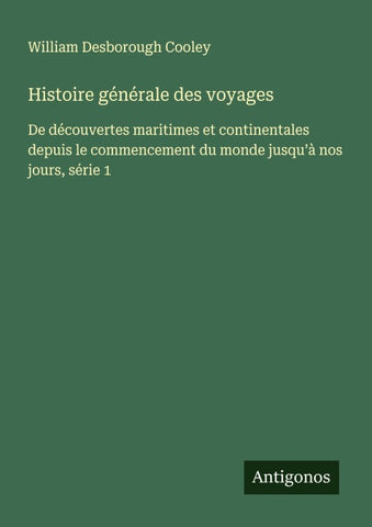 Histoire générale des voyages