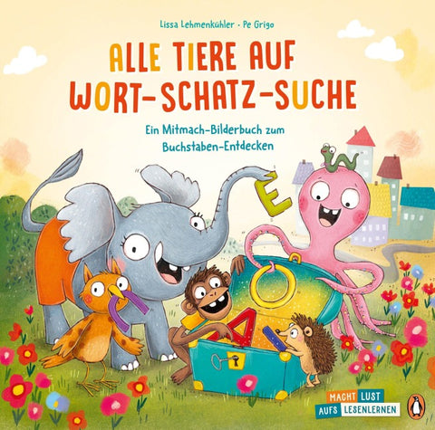 Alle Tiere auf Wort-Schatz-Suche