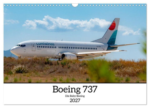 Boeing 737 - Die Baby Boeing (Wandkalender 2027 DIN A3 quer), CALVENDO Monatskalender