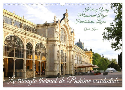 Le triangle thermal de Bohême occidentale (Calendrier mural 2027 DIN A3 vertical), CALVENDO calendrier mensuel