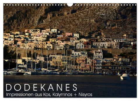 Dodekanes - Impressionen aus Kos, Kalymnos und Nisyros (Wandkalender 2026 DIN A3 quer), CALVENDO Monatskalender