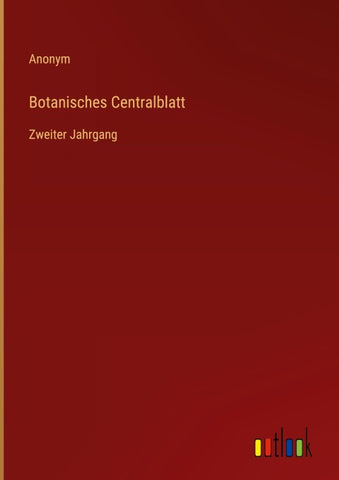 Botanisches Centralblatt