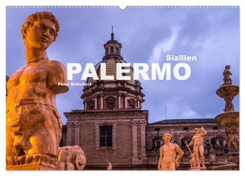 Sizilien - Palermo (Wandkalender 2027 DIN A2 quer), CALVENDO Monatskalender