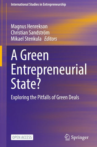 A Green Entrepreneurial State?