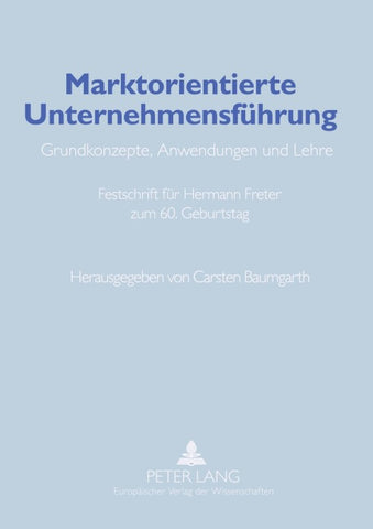 Marktorientierte Unternehmensführung