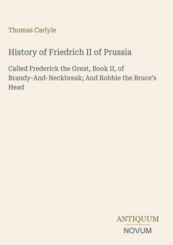 History of Friedrich II of Prussia