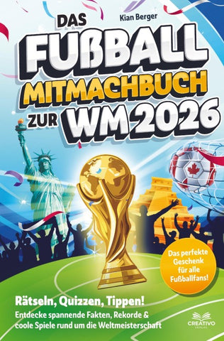 Das Fußball Mitmachbuch zur WM 2026