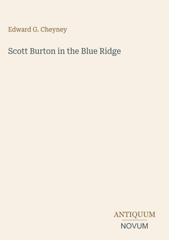 Scott Burton in the Blue Ridge