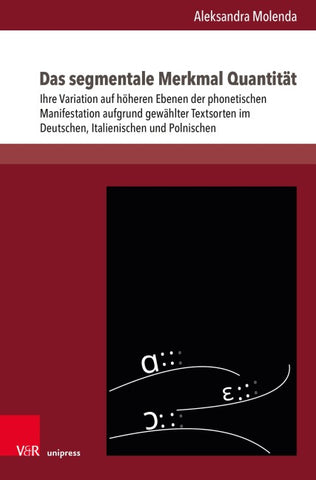 Das segmentale Merkmal Quantität