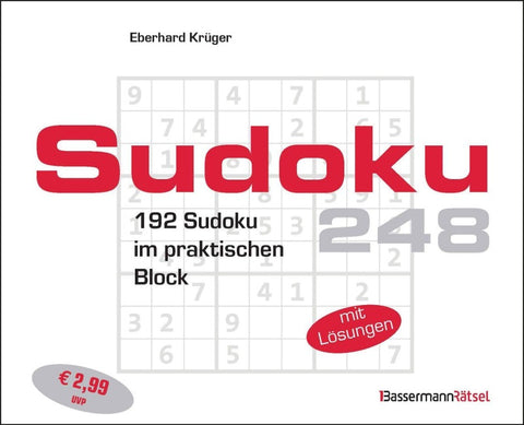 Sudokublock 248 (5 Exemplare à 2,99 €)