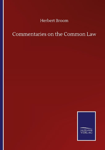 Commentaries on the Common Law