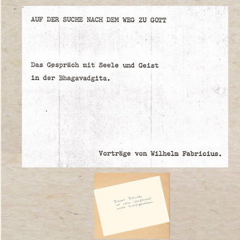 Auf der Suche nach dem Weg zu Gott
