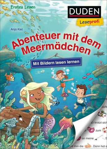 Duden Leseprofi – Mit Bildern lesen lernen: Abenteuer mit dem Meermädchen