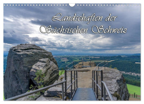 Landschaften der Sächsischen Schweiz (Wandkalender 2027 DIN A3 quer), CALVENDO Monatskalender