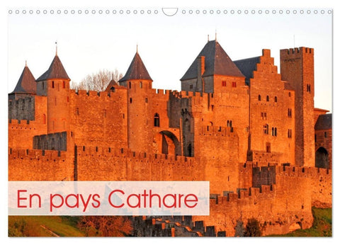 En pays Cathare (Calendrier mural 2027 DIN A3 vertical), CALVENDO calendrier mensuel