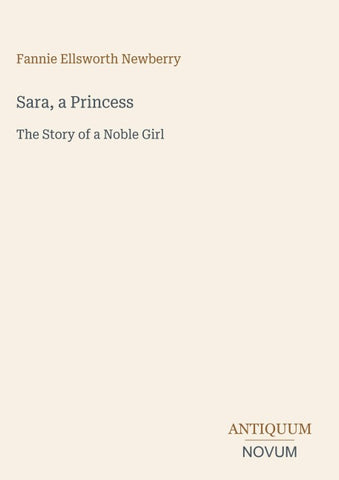 Sara, a Princess