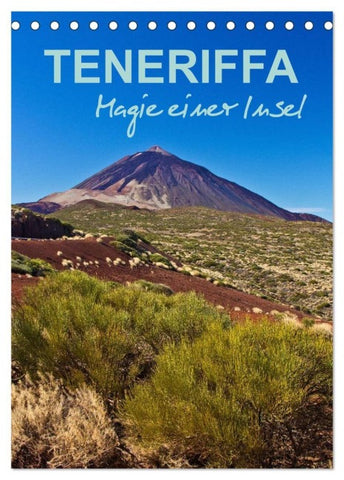 Teneriffa - Magie einer Insel (Tischkalender 2027 DIN A5 hoch), CALVENDO Monatskalender